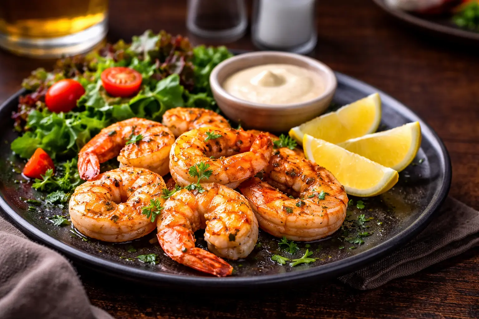 Grilled Shrimp in McKinney