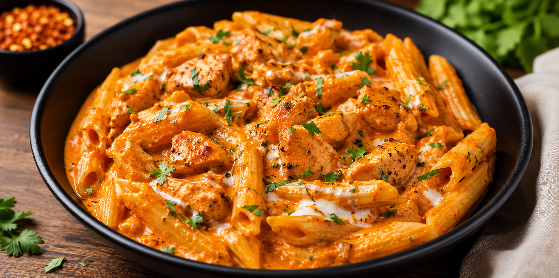 Butter Chicken Pasta