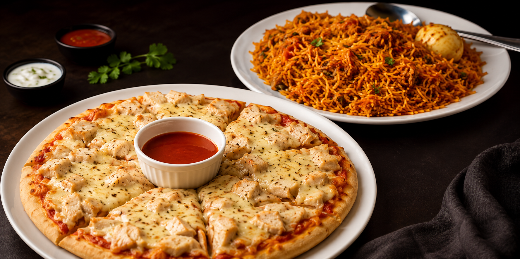 Pizza to Biryani
