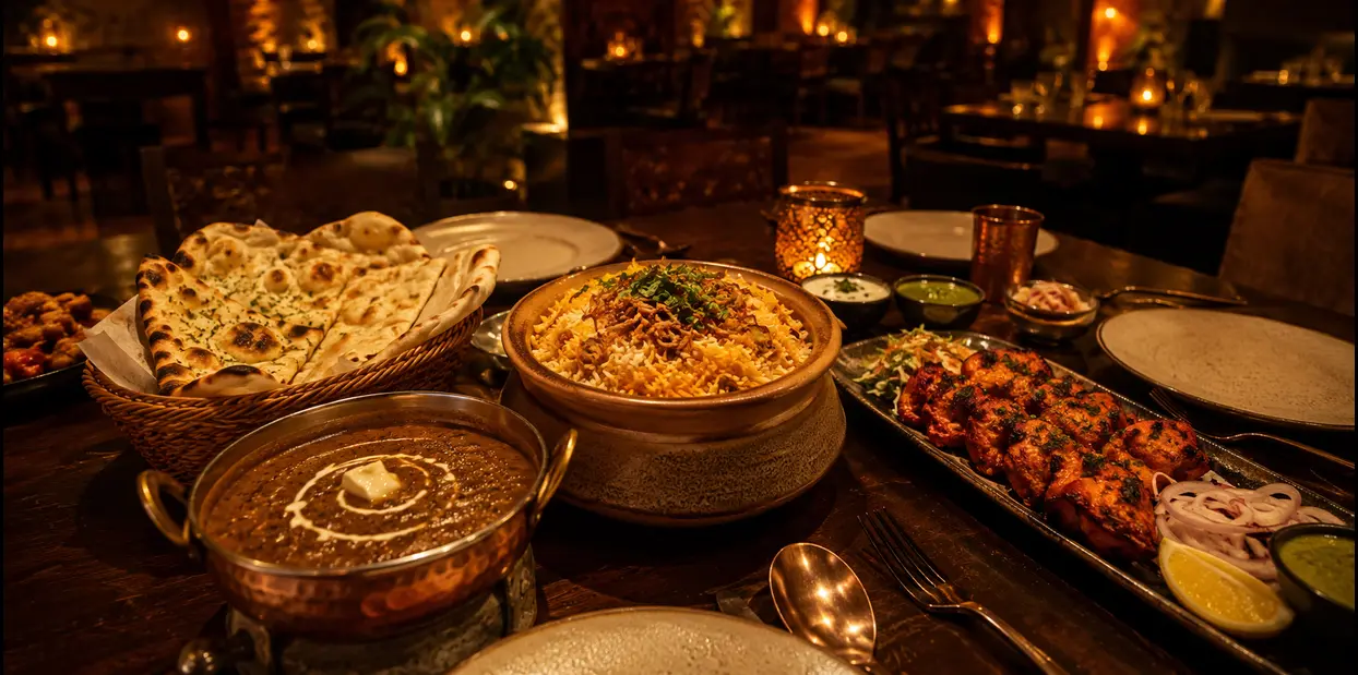 Indian restaurant near me for family dinner Elysium McKinney TX
