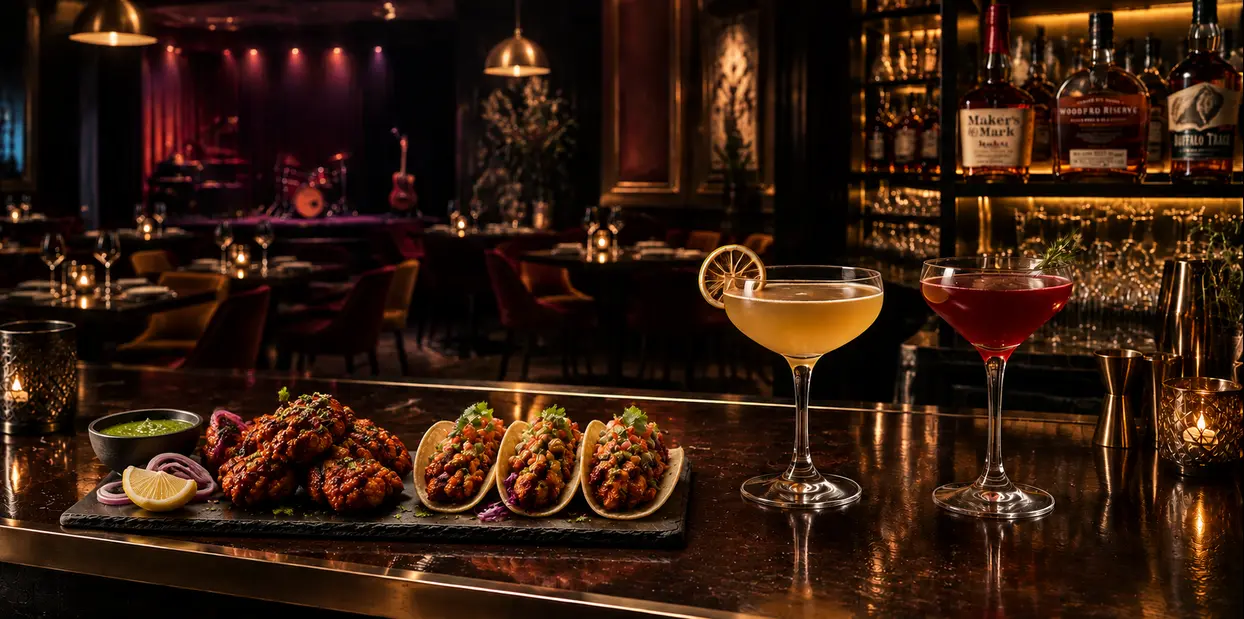 Best bar and Indian restaurant in McKinney TX Elysium food and drinks