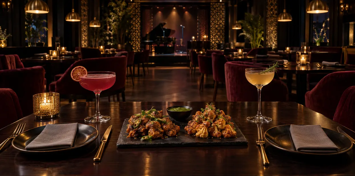 Lounge restaurant near me McKinney TX Elysium lounge dining atmosphere